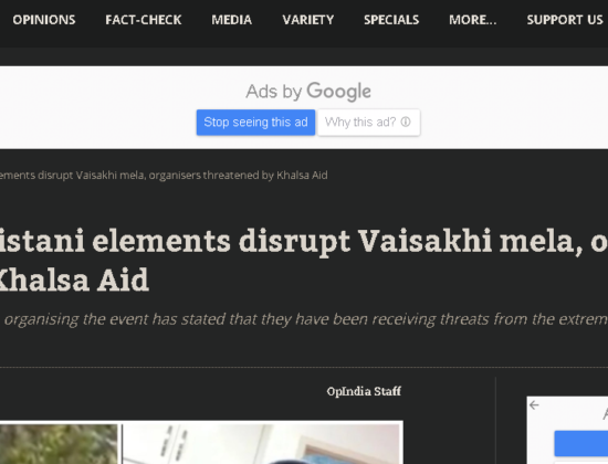 Khalistani supporters disrupted Vaisakhi festival [ Adelaide, Australia ]