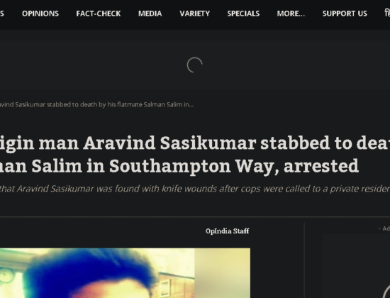 38-year-old, Aravind Sasikumar murdered by flatmate Salman Salim [ London, United Kingdom ]