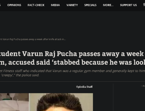 Varun Raj (24) dies after Jordan Andrade stabs him because he looked  “a little weird,” to him [ South Indiana, U.S.A ]