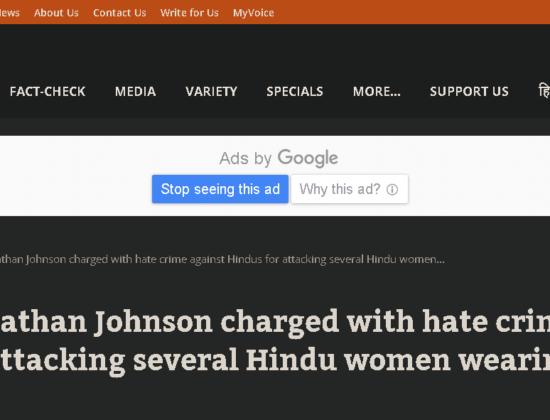 Hindu women attacked for their ethnicity [ California , U.S.A. ]