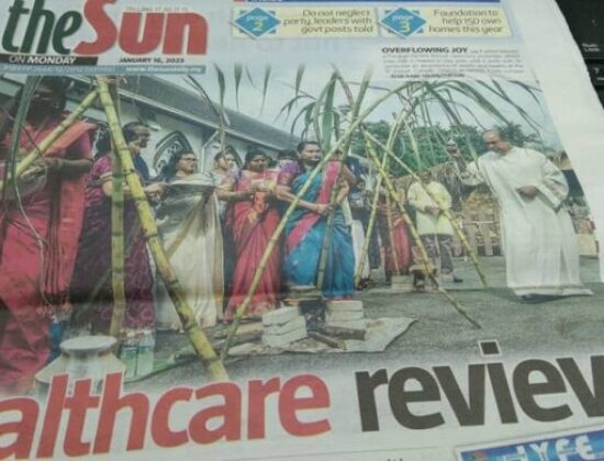 Malaysian daily promotes Christianized Pongal [ Kuala Lumpur, Malaysia]