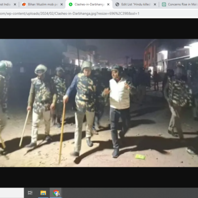 Hindu Procession Attacked, Saraswati Idol Broken, Houses Ransacked [Darbhanga, Bihar]