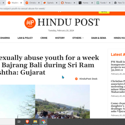 Muslim Youths Allegedly Sexually Abuse Hindu [Banaskantha, Gujarat, India]