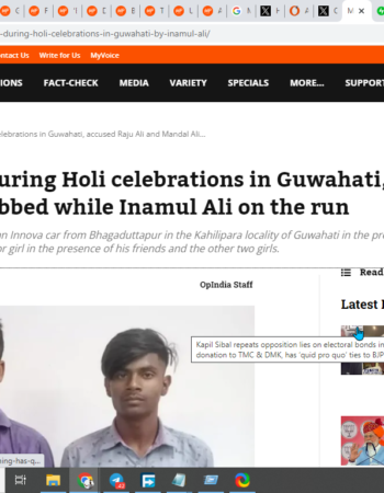 Muslim Faizal Ahmed, rapes and murders Hindu woman [Delhi]