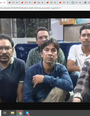Muslim Supplier Arrested in selling Beef-Stuffed Samosa to Hindus [Vadodara, Gujarat]
