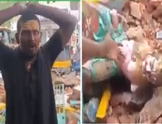 Ancient Rama temple demolished [ Andhra Pradesh , India ]