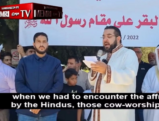 Hindu genocide cry from rally at Al- Aqsa [ Jerusalem, Israel ]